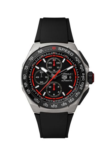 TAG Heuer Formula 1 Automatic Chronograph 44 Titanium / Black / Rubber